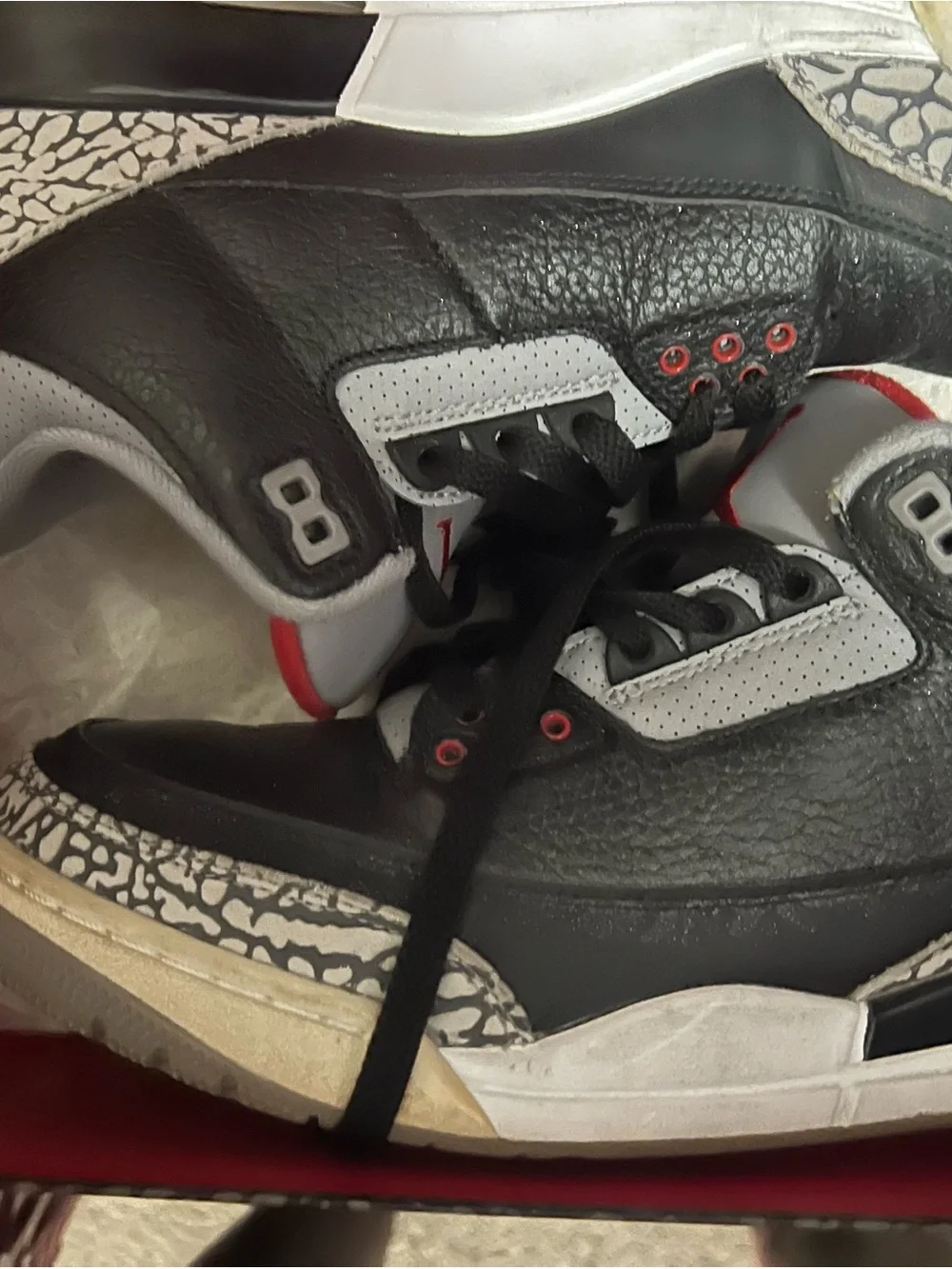 Jordan Retro 3 Black Cement